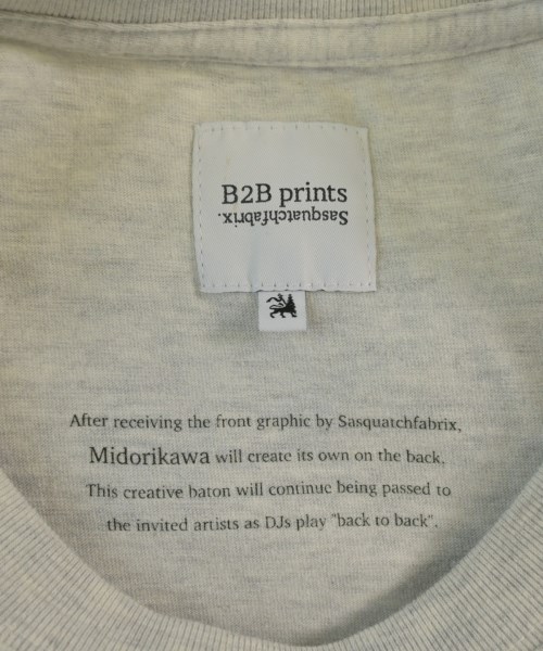 Sasquatchfabrix.（サスクワァッチファブリックス）Tシャツ・カットソー グレー サイズ:XL メンズ/2200641635113