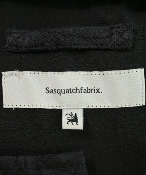 Sasquatchfabrix.（サスクワァッチファブリックス）カジュアルシャツ 黒 サイズ:L メンズ/2200651634083