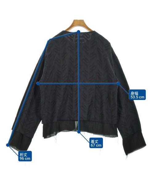 Sasquatchfabrix.（サスクワァッチファブリックス）カジュアルシャツ 黒 サイズ:L メンズ/2200651634083