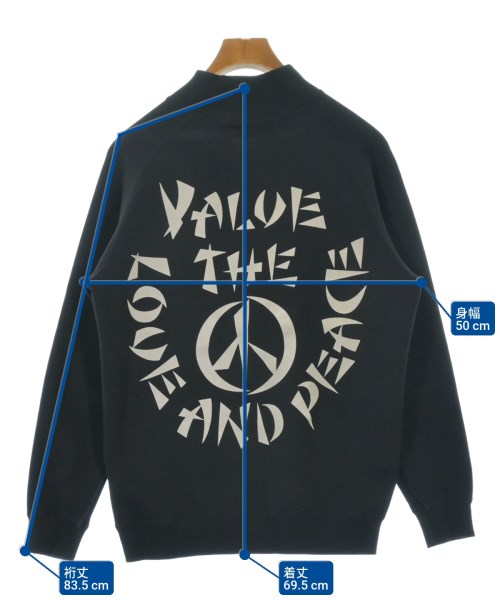 Sasquatchfabrix.（サスクワァッチファブリックス）スウェット 黒 サイズ:XS メンズ/2200652642094