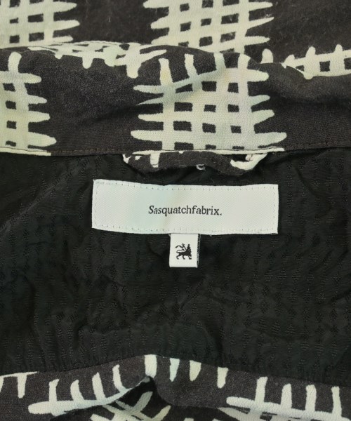 Sasquatchfabrix.（サスクワァッチファブリックス）カジュアルシャツ 茶 サイズ:L メンズ/2200704306035