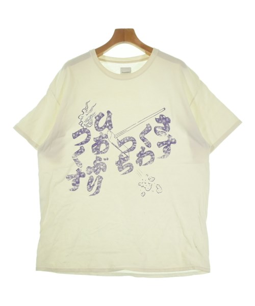 Sasquatchfabrix.(サスクワァッチファブリックス)Tシャツ・カットソー 白 サイズ:XL/2200662830023