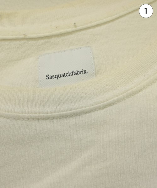 Sasquatchfabrix.（サスクワァッチファブリックス）Tシャツ・カットソー 白 サイズ:XL メンズ/2200662830023