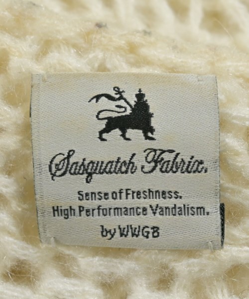 Sasquatchfabrix.（サスクワァッチファブリックス）ニット・セーター 白 サイズ:L メンズ/2200661949085