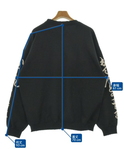 Sasquatchfabrix.（サスクワァッチファブリックス）スウェット 黒 サイズ:-(XL位) メンズ/2200734437037