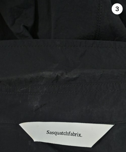 Sasquatchfabrix.（サスクワァッチファブリックス）カジュアルシャツ 黒 サイズ:L メンズ/2200678863022