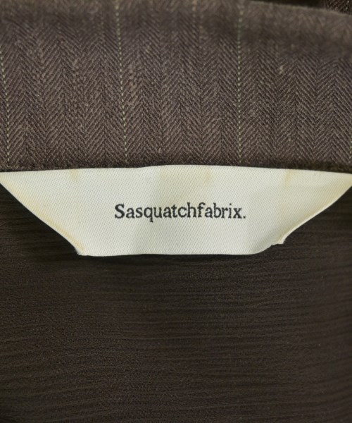 Sasquatchfabrix.（サスクワァッチファブリックス）カジュアルシャツ 茶 サイズ:M メンズ/2200690523034