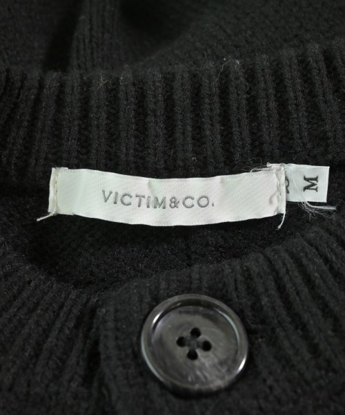 VICTIM（ヴィクティム）カーディガン 黒 サイズ:M メンズ/2200623750063