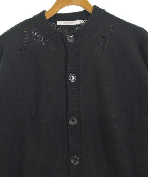 VICTIM（ヴィクティム）カーディガン 黒 サイズ:M メンズ/2200623750063