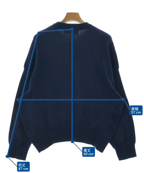 VICTIM（ヴィクティム）ニット・セーター 紺 サイズ:M メンズ/2200632488032