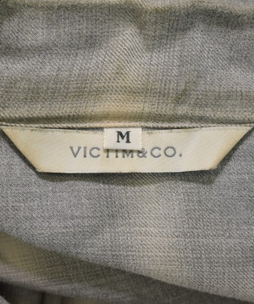 VICTIM（ヴィクティム）カジュアルシャツ グレー サイズ:M メンズ/2200617572046