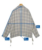 VICTIM（ヴィクティム）カジュアルシャツ グレー サイズ:M メンズ/2200617572046