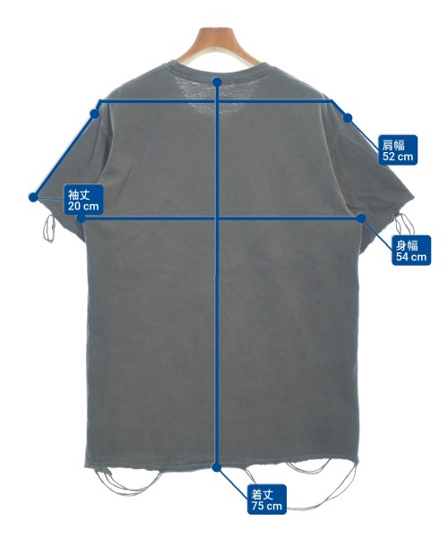 VICTIM（ヴィクティム）Tシャツ・カットソー グレー サイズ:L メンズ/2200630508244