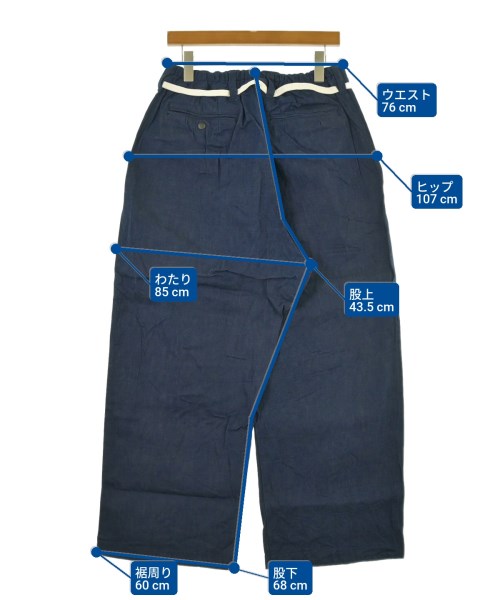 VICTIM（ヴィクティム）デニムパンツ 紺 サイズ:XL メンズ/2200666889553