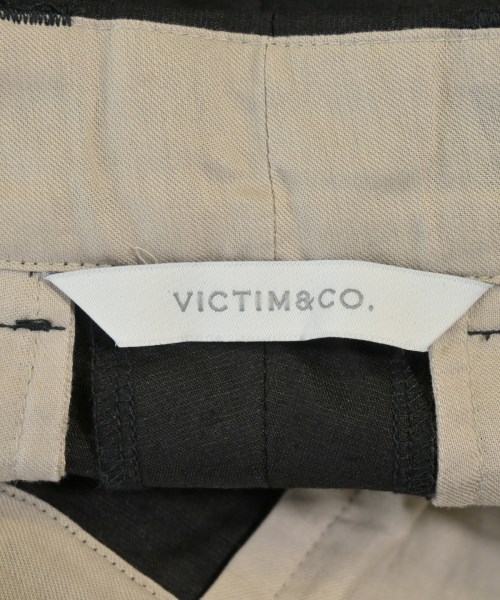 VICTIM（ヴィクティム）スラックス 黒 サイズ:2(M位) メンズ/2200670717057
