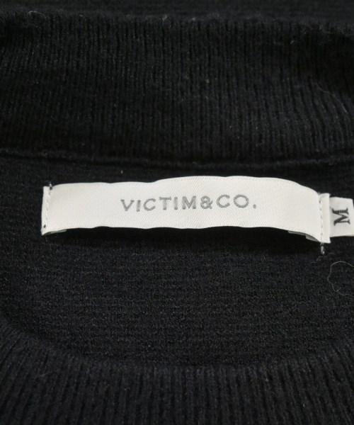 VICTIM（ヴィクティム）ニット・セーター 黒 サイズ:M メンズ/2200724025107