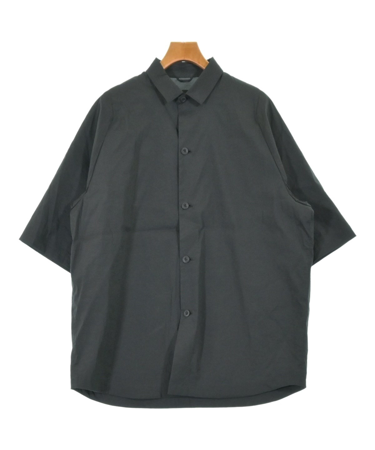 TEATORA（テアトラ）カジュアルシャツ 黒 サイズ:4(XL位) メンズ