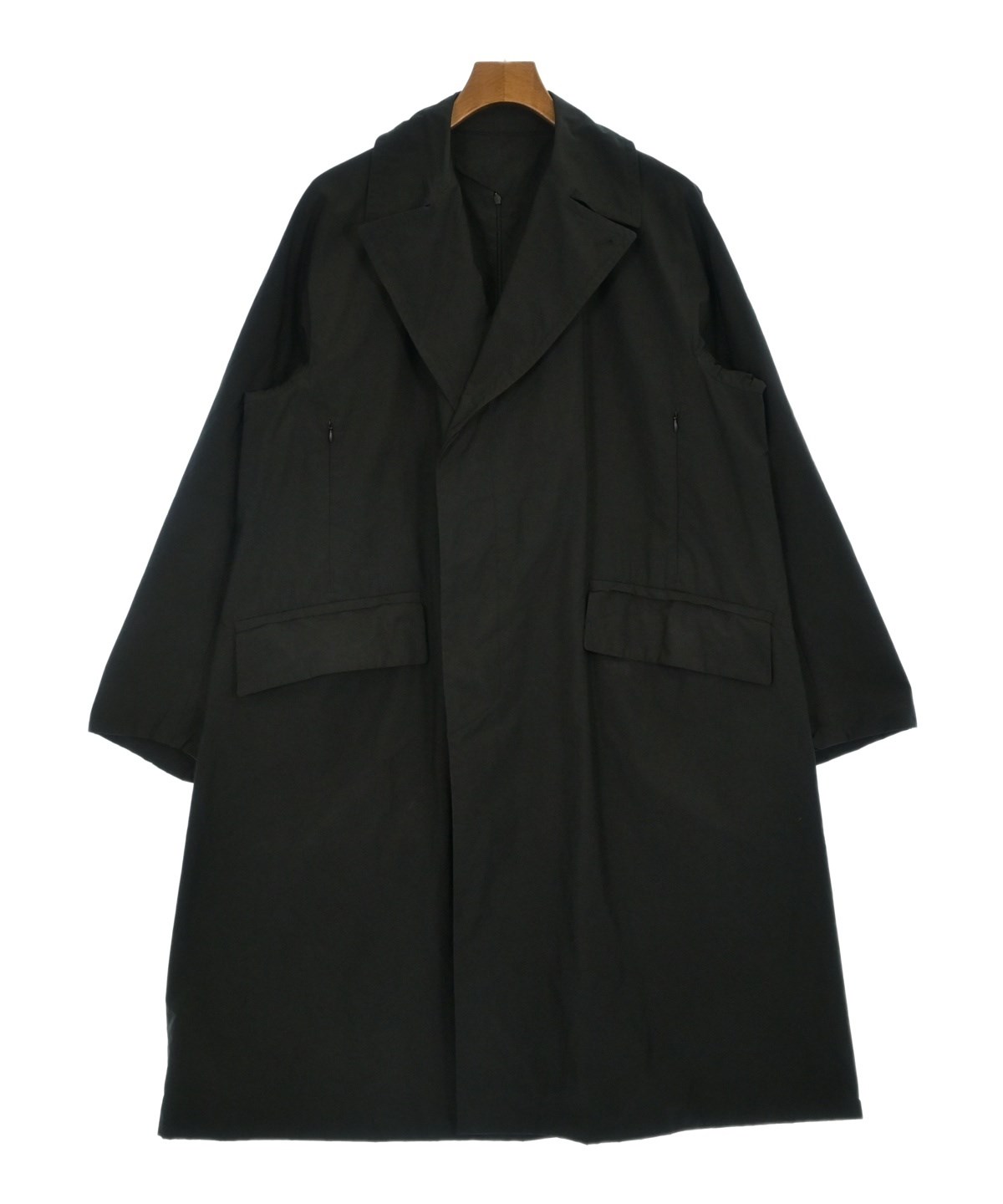 TEATORA（テアトラ）ステンカラーコート 黒 サイズ:3(L位) メンズ