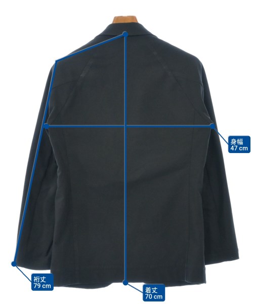 TEATORA（テアトラ）カジュアルジャケット 黒 サイズ:1(S位) メンズ/2200631930013