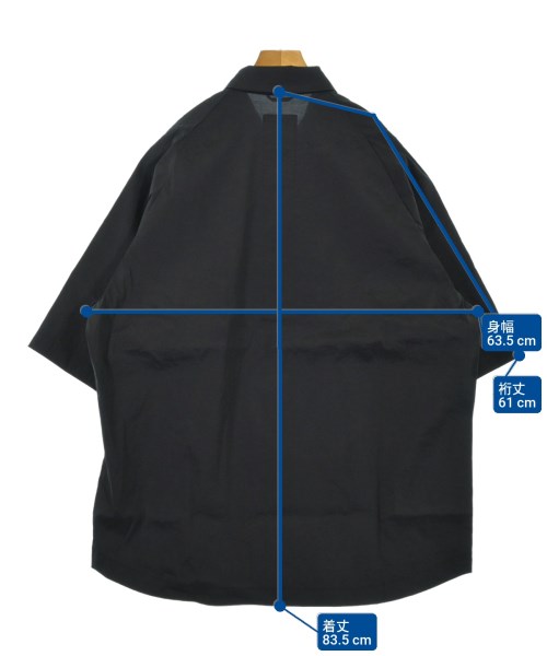 TEATORA（テアトラ）カジュアルシャツ 黒 サイズ:3(L位) メンズ/2200612077027