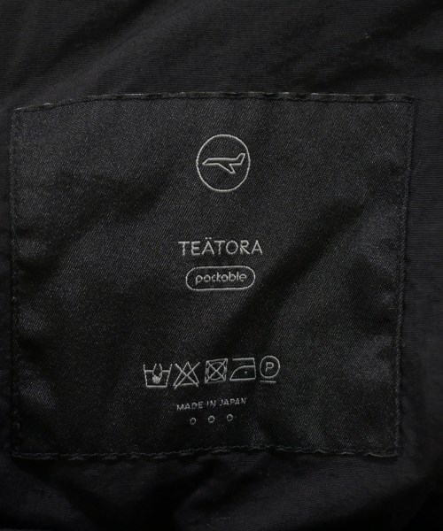 TEATORA（テアトラ）ジャケット 黒 サイズ:3(L位) メンズ/2200628297044