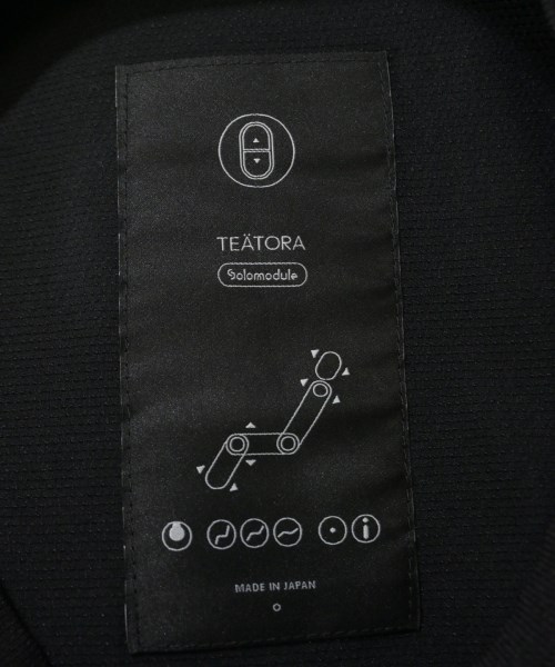 TEATORA（テアトラ）Tシャツ・カットソー 黒 サイズ:1(S位) メンズ/2200628297099