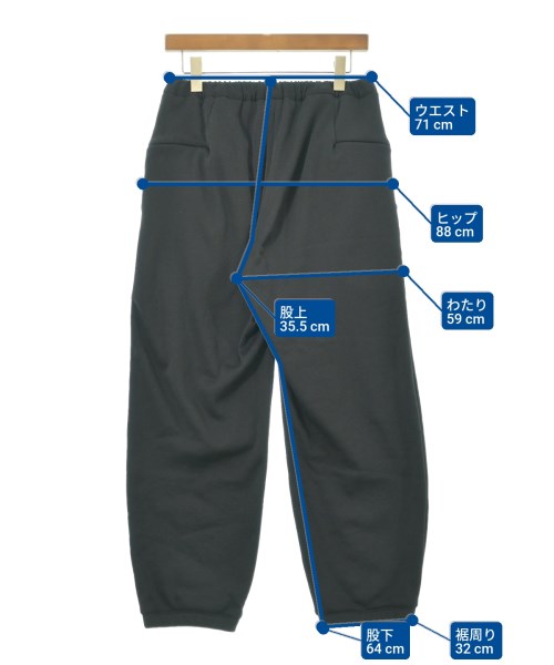 TEATORA（テアトラ）スウェットパンツ 黒 サイズ:2(M位) メンズ/2200629811027