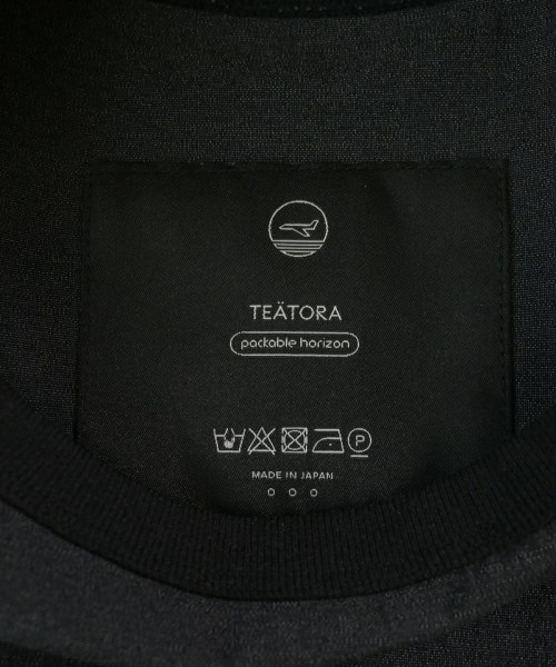 TEATORA（テアトラ）Tシャツ・カットソー 黒 サイズ:3(L位) メンズ/2200605941038