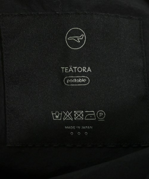TEATORA（テアトラ）カジュアルシャツ 黒 サイズ:3(L位) メンズ/2200604595119