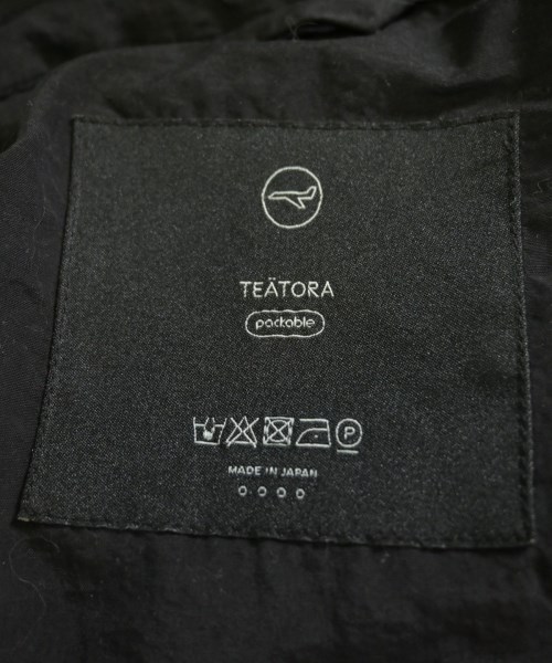 TEATORA（テアトラ）カジュアルシャツ 黒 サイズ:4(XL位) メンズ/2200613358101