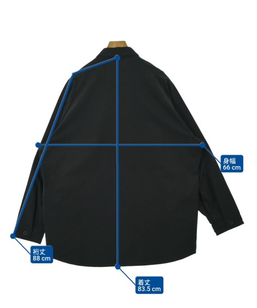 TEATORA（テアトラ）カジュアルシャツ 黒 サイズ:XL メンズ/2200674125063