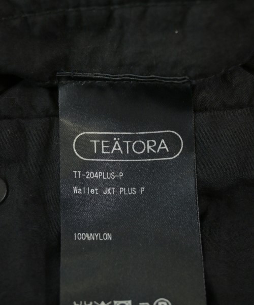 TEATORA（テアトラ）カジュアルジャケット 黒 サイズ:3(L位) メンズ/2200674003040