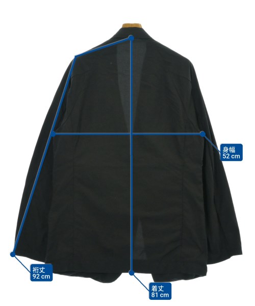 TEATORA（テアトラ）カジュアルジャケット 黒 サイズ:3(L位) メンズ/2200674003040