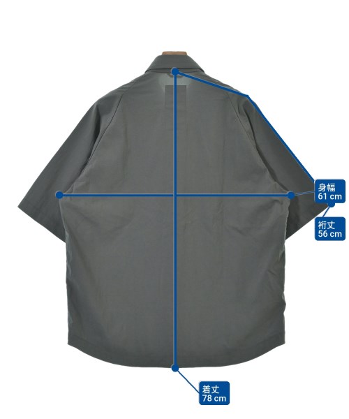 TEATORA（テアトラ）カジュアルシャツ グレー サイズ:1(S位) メンズ/2200678180037