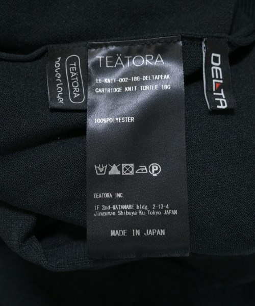 TEATORA（テアトラ）ニット・セーター 黒 サイズ:3(L位) メンズ/2200670650224