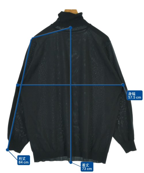 TEATORA（テアトラ）ニット・セーター 黒 サイズ:3(L位) メンズ/2200670650224