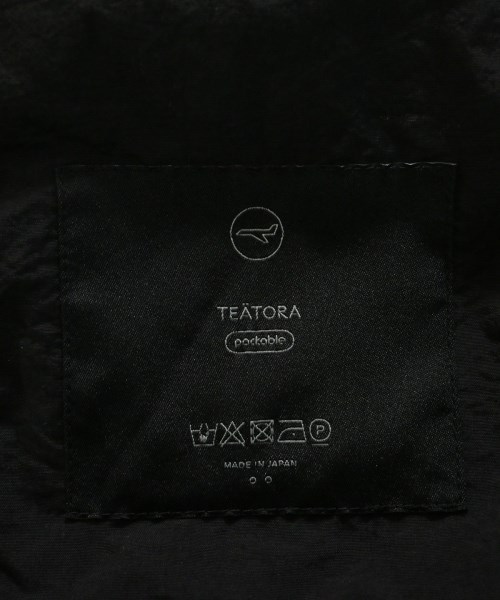 TEATORA（テアトラ）テーラードジャケット 黒 サイズ:2(M位) メンズ/2200648936725