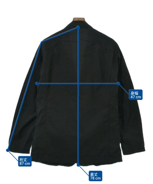 TEATORA（テアトラ）テーラードジャケット 黒 サイズ:2(M位) メンズ/2200648936725