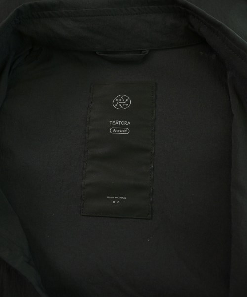 TEATORA（テアトラ）カジュアルシャツ 黒 サイズ:2(M位) メンズ/2200658034046