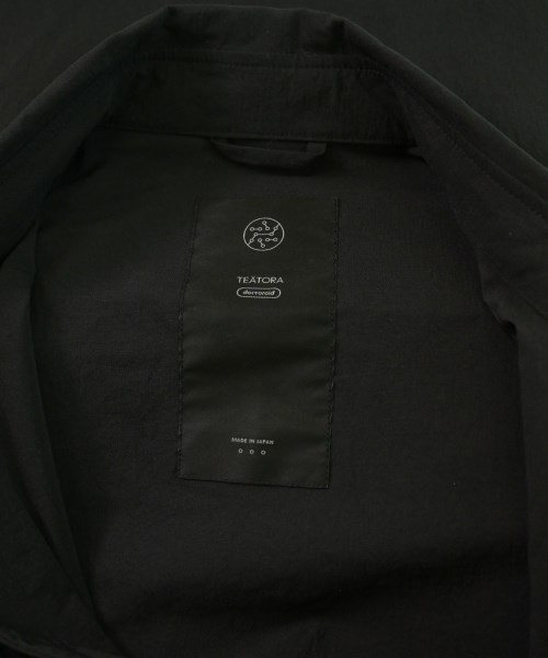 TEATORA（テアトラ）カジュアルシャツ 黒 サイズ:3(L位) メンズ/2200658034053