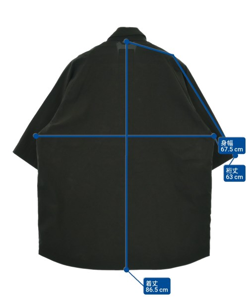 TEATORA（テアトラ）カジュアルシャツ 黒 サイズ:3(L位) メンズ/2200658034053