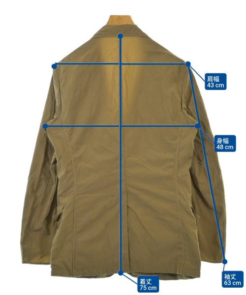 TEATORA（テアトラ）テーラードジャケット 茶 サイズ:46(M位) メンズ/2200653813523