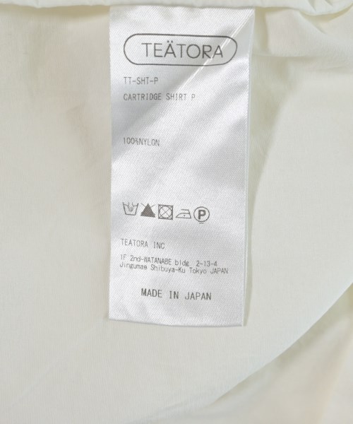 TEATORA（テアトラ）カジュアルシャツ 白 サイズ:-(XXL位) メンズ/2200708425084