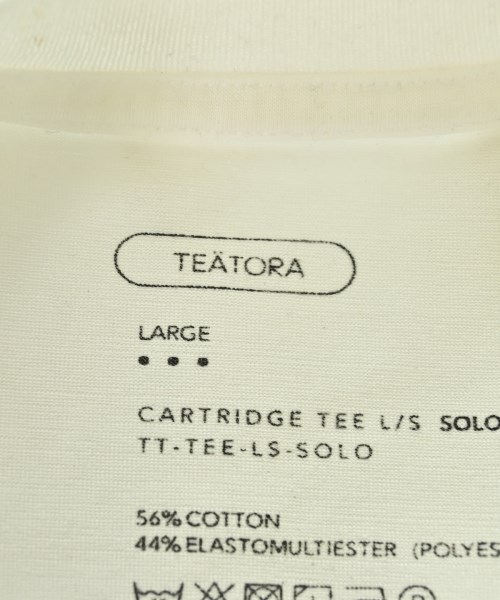TEATORA（テアトラ）Tシャツ・カットソー 白 サイズ:L メンズ/2200707269184