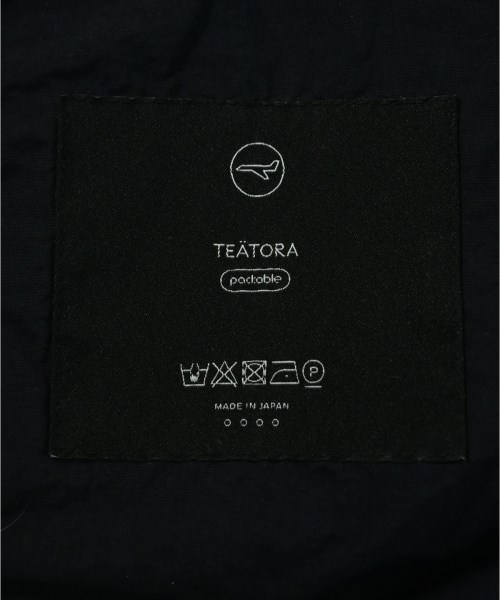 TEATORA（テアトラ）ジャケット 黒 サイズ:4(XL位) メンズ/2200717900039