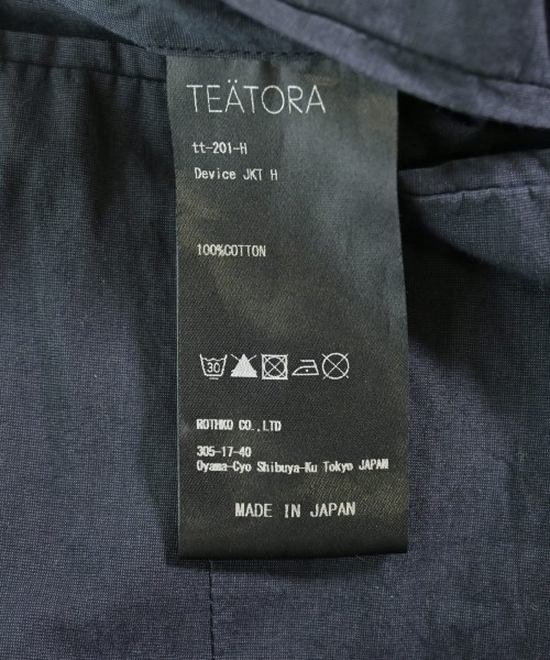 TEATORA（テアトラ）ジャケット 紺 サイズ:4(XL位) メンズ/2200715831052