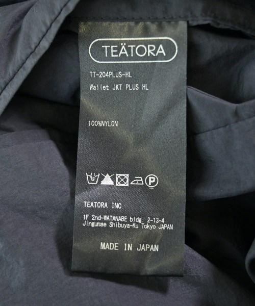 TEATORA（テアトラ）ジャケット 紺 サイズ:4(XL位) メンズ/2200715831069