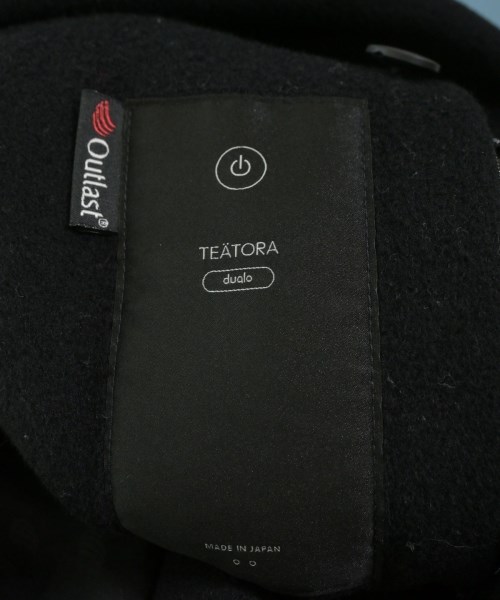 TEATORA（テアトラ）チェスターコート 黒 サイズ:2(M位) メンズ/2200637902014