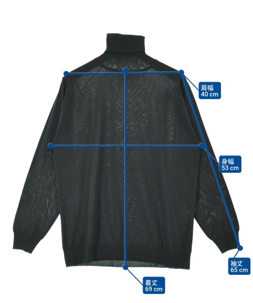 TEATORA（テアトラ）Tシャツ・カットソー 黒 サイズ:1(S位) メンズ/2200647992036