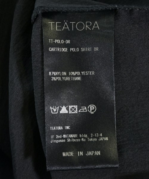 TEATORA（テアトラ）カジュアルシャツ 黒 サイズ:2(M位) メンズ/2200704729070